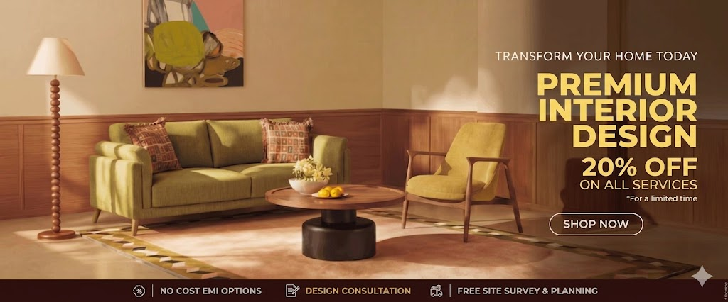 Premium Interior Design 20% Off