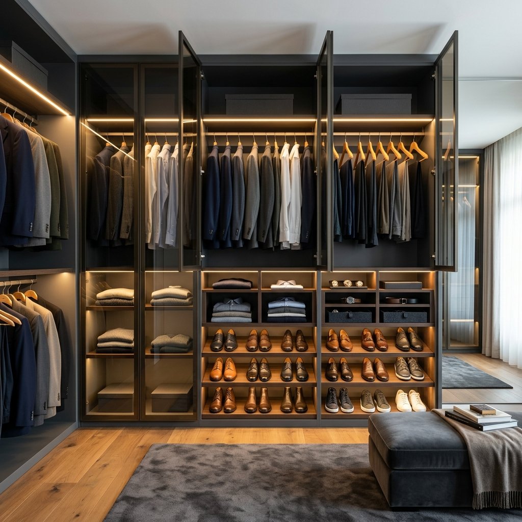 Wardrobe interior design