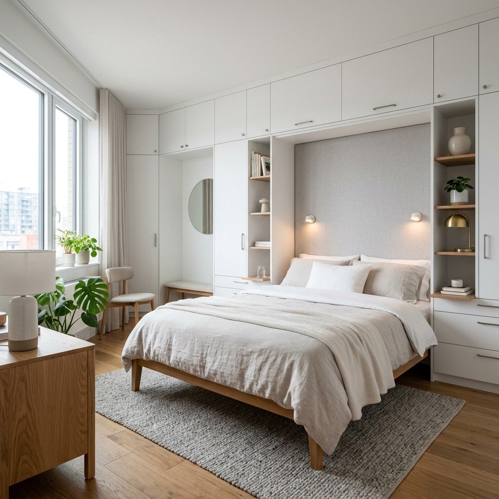 Sliding Loft Bed &mdash; Space Saving Furniture Designs